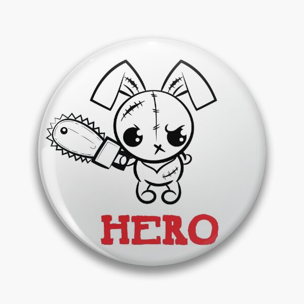Item preview, Hero Grumpy Voodoo Bunny designed and sold by ProjectX23.