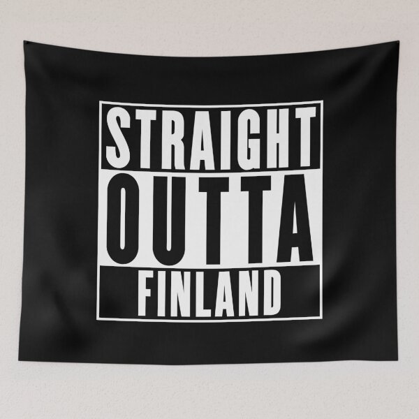 Item preview, Straight Outta Finland designed and sold by RandomStuffShop.