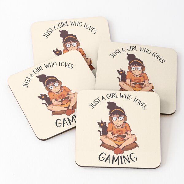 Item preview, Just A Girl Who Loves Gaming designed and sold by OnepixArt.
