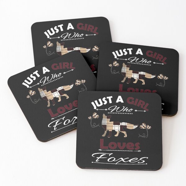 Item preview, Just A Girl Who Loves Foxes designed and sold by PRINTED ..