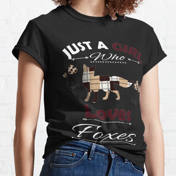 Item preview, Just A Girl Who Loves Foxes designed and sold by PRINTED ..