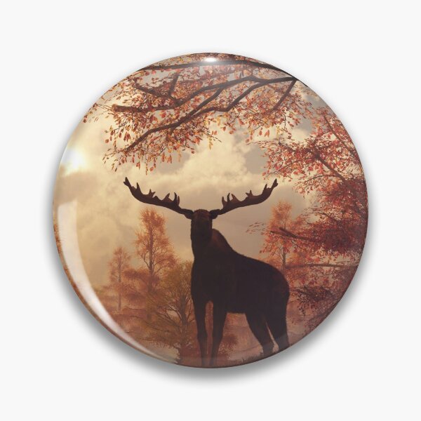 Item preview, Moose in Autumn designed and sold by Daniel Eskridge.