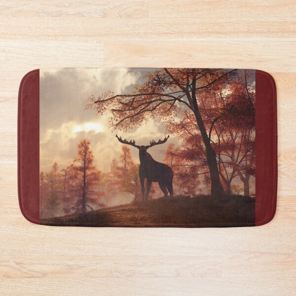 Item preview, Moose in Autumn designed and sold by Daniel Eskridge.