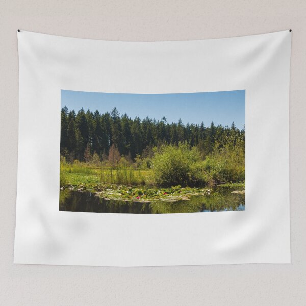 Item preview, Beaver lake on a summers day in Stanley Park, Vancouver, British Columbia designed and sold by SnapTPhotograph.