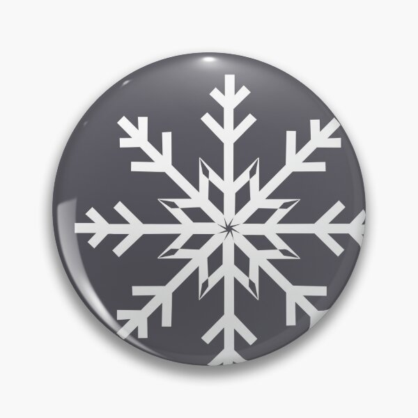 Item preview, Snowflake on Charcoal Gray   designed and sold by Sharon Schwalbe.
