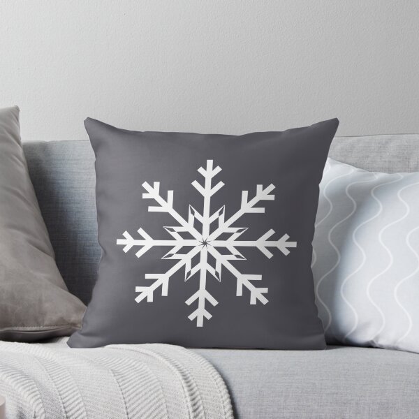 Item preview, Snowflake on Charcoal Gray   designed and sold by Sharon Schwalbe.