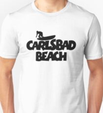 Carlsbad Beach Surfing Unisex T-Shirt