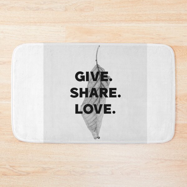 Item preview, GIVE. SHARE. LOVE designed and sold by 2411.