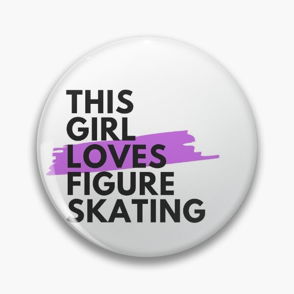 Item preview, This girl loves figure skating designed and sold by TheGreenGoat.
