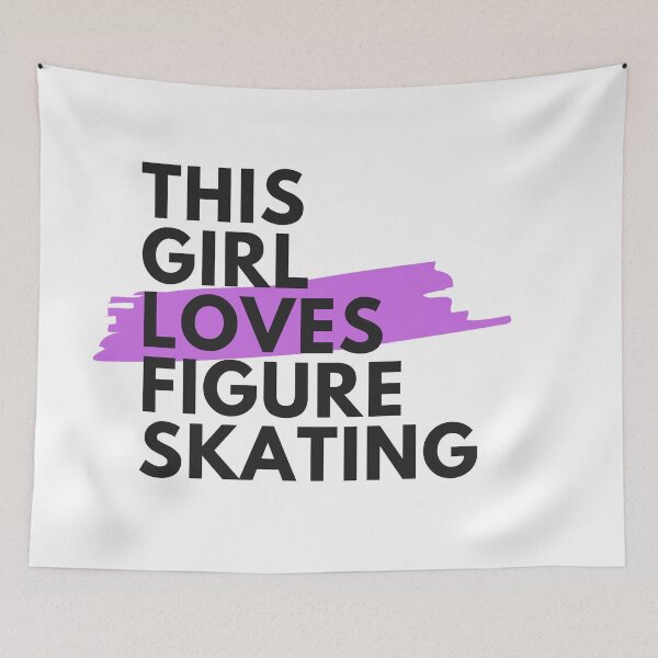 Item preview, This girl loves figure skating designed and sold by TheGreenGoat.
