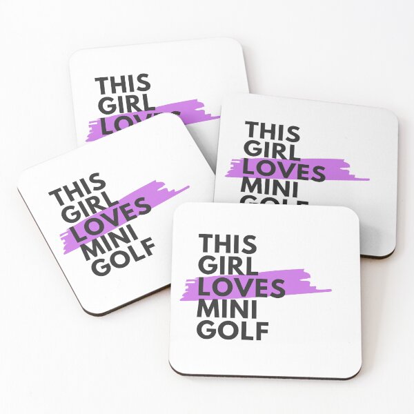 Item preview, This girl loves mini golf designed and sold by TheGreenGoat.