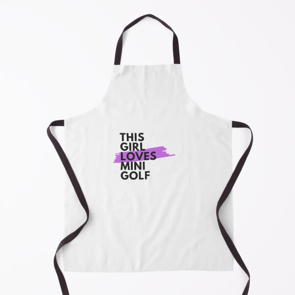 Item preview, This girl loves mini golf designed and sold by TheGreenGoat.