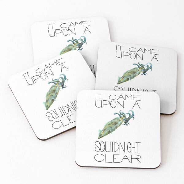 Item preview, It Came Upon A Squidnight Clear designed and sold by LauraWolfArtist.
