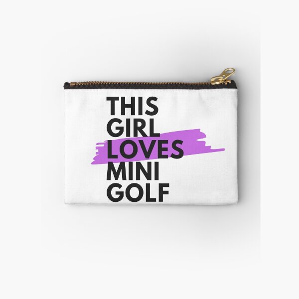 Item preview, This girl loves mini golf designed and sold by TheGreenGoat.