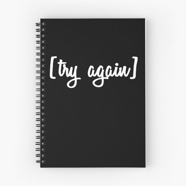 Item preview, Try Again Text designed and sold by crowncat.