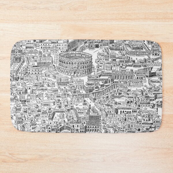 Item preview, Ancient Rome Historic Line Drawing designed and sold by Budwell-Ind.