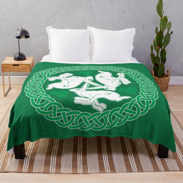 Item preview, Celtic Triskele Hares designed and sold by Peregrinus Creative.
