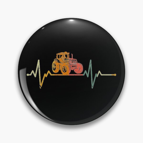 Item preview, farmer tractor HEARTBEAT designed and sold by designedtoyou.