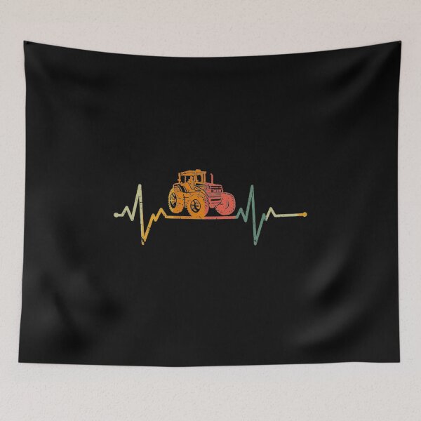 Item preview, farmer tractor HEARTBEAT designed and sold by designedtoyou.