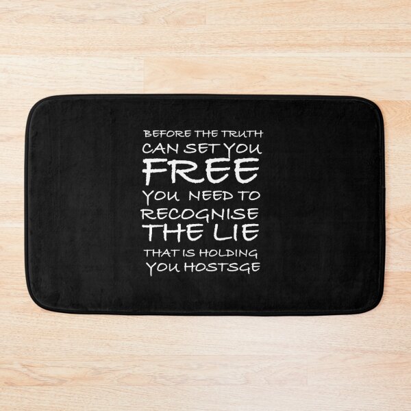 Item preview, Before the truth can set you free you need to recognise the lie that is holding you hostage. designed and sold by sourceoflife.
