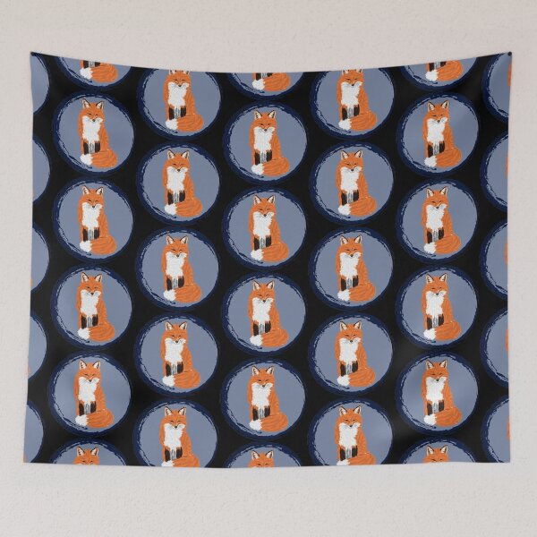 Item preview, Artwork of a Sitting Red Fox II designed and sold by JD's Shop.