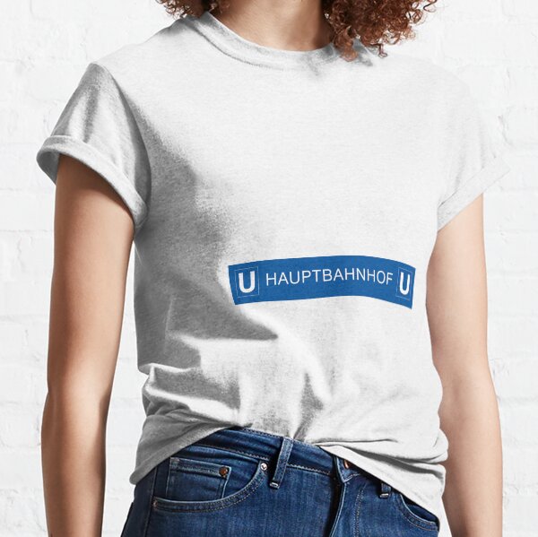 Hauptbahnhof Bahnhofsfliesen (Berlin U5) Classic T-Shirt