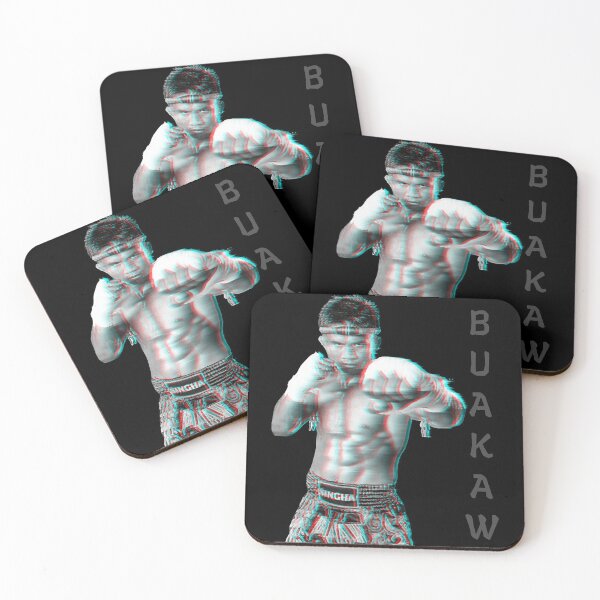 Item preview, Glitched Buakaw (black and white) designed and sold by TheBorisJohnson.