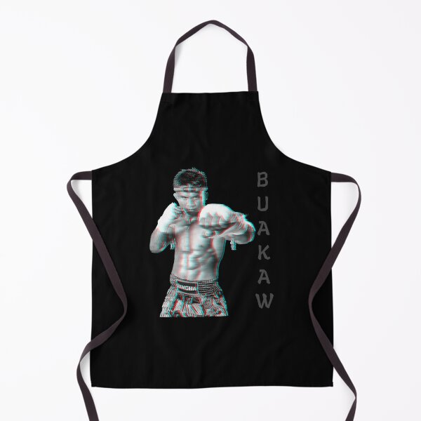 Item preview, Glitched Buakaw (black and white) designed and sold by TheBorisJohnson.