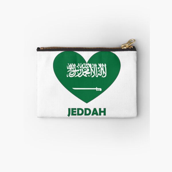 Item preview, Heart Flag - I Love Jeddah Saudi Arabia designed and sold by Chill-Channel.