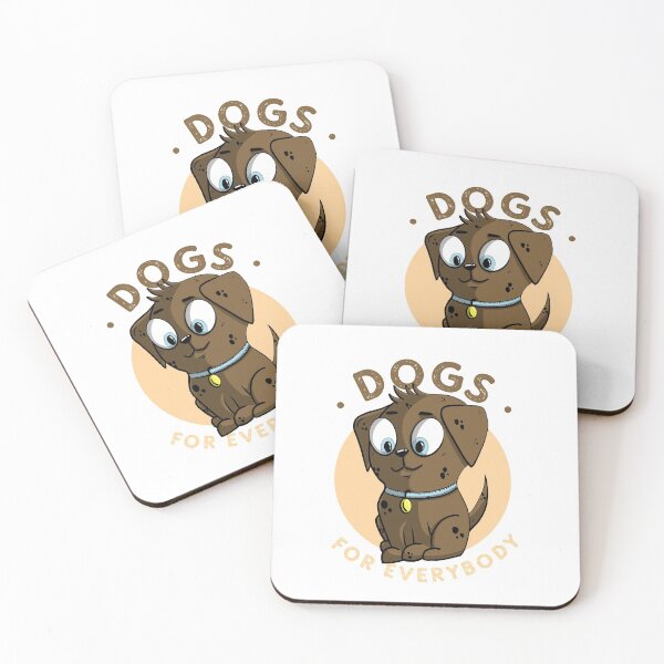 Item preview, Brown spotted dogs for everybody designed and sold by Between Clouds.