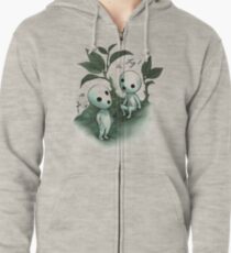 Natural History - Forest Spirit studies Zipped Hoodie