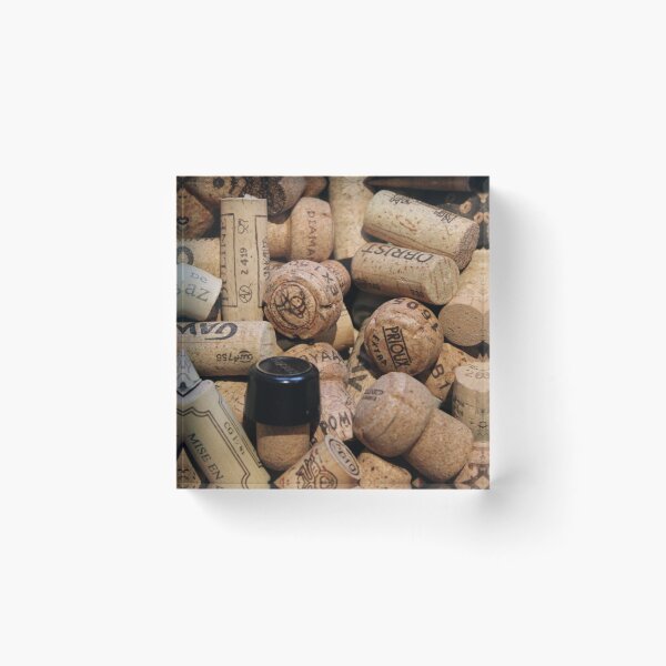 Item preview, Close up of wine corks. designed and sold by wineandwords.