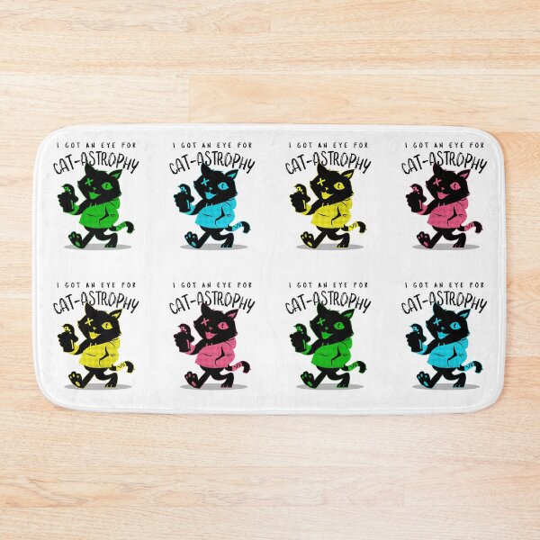 Item preview, I Got An Eye For Catastrophy Multicolor Furrrrious Foursome designed and sold by TeachUrb.