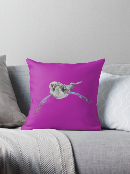 Artikel-Vorschau von Humpback whale with wings (purple&turquouise), designt und verkauft von Doris Thomas.