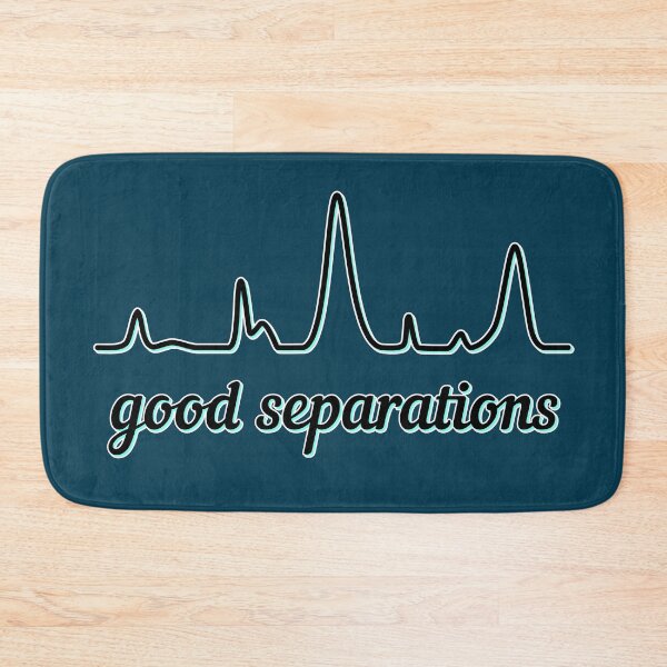 Item preview, Good Separations - Black and Teal, Dark Background designed and sold by Artsy-Chemist.