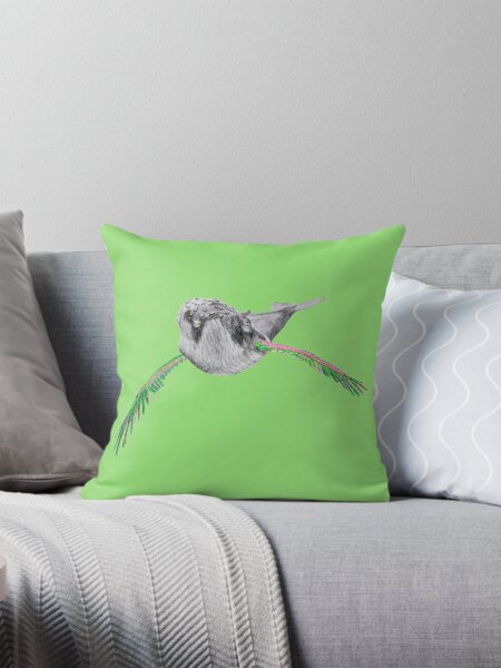 Artikel-Vorschau von Humpback whale with wings (green&rose), designt und verkauft von Doris Thomas.