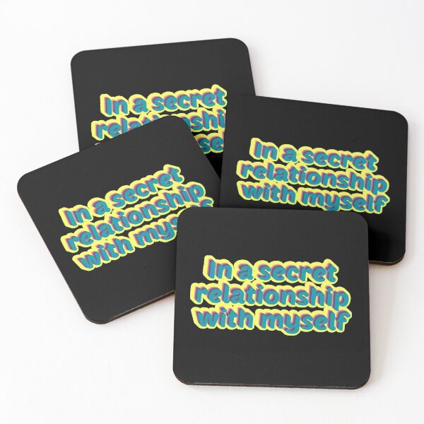 Item preview, In A Secret Relationship With Myself – Romantic Self-Love Intimacy designed and sold by The Green Corner.