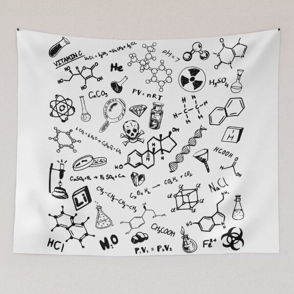 Item preview, Chemistry Pattern 2  designed and sold by Polyartbenali.