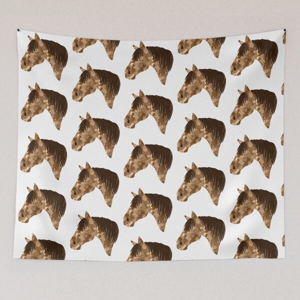 Item preview, Brown Watercolor Horse designed and sold by HorseFly Ranch.