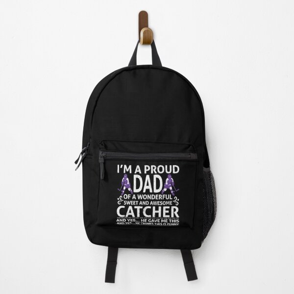 Item preview, i'm a proud dad of a wonderful sweet and awesome catcher ab yes.he gave me this | ice hockey gifts | hockey apparel | hockey goalie | hockey coach | hockey mom | hockey dad | hockey is life designed and sold by buzz1days.