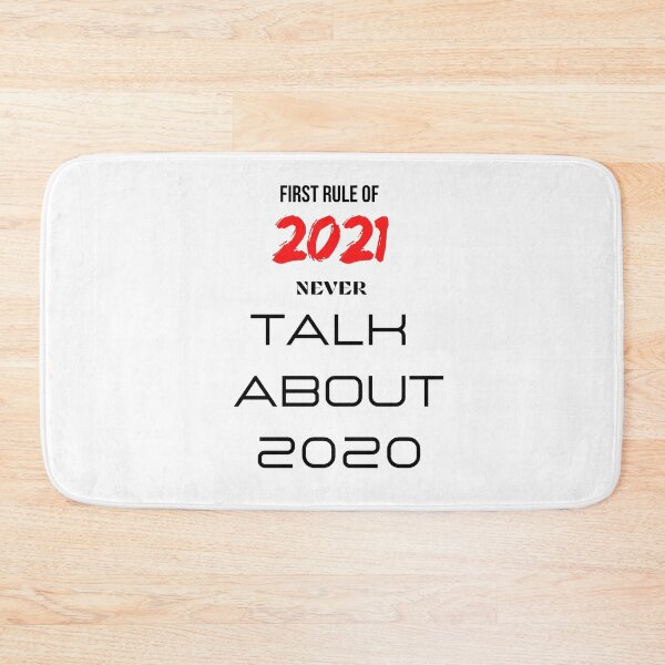 Item preview, First Rule In 2021 Never Talk About 2020 idea T-shirt classique  designed and sold by lhousshop.
