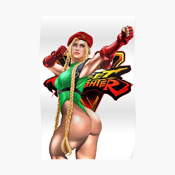 CAMMY WHITE STREET FIGHTER Poster