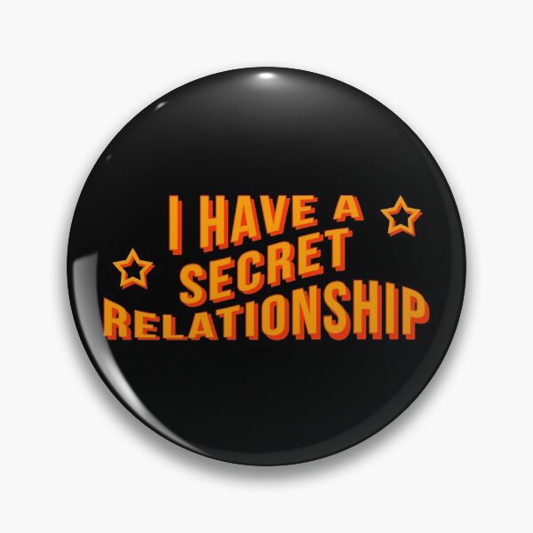 Item preview, I Have A Secret Relationship – Groovy Retro Wavy Passion Affair designed and sold by The Green Corner.