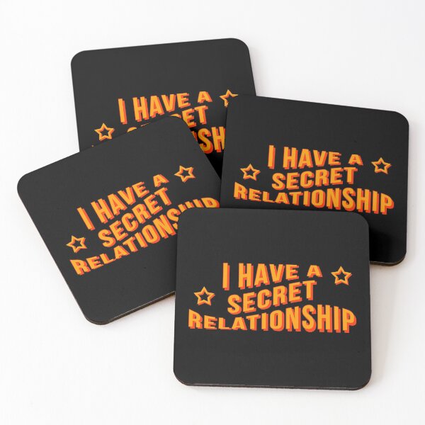 Item preview, I Have A Secret Relationship – Groovy Retro Wavy Passion Affair designed and sold by The Green Corner.