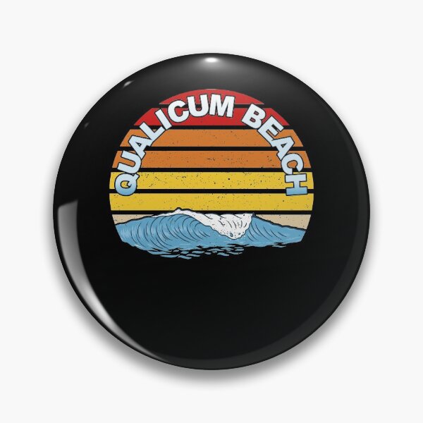 Item preview, Qualicum Beach Is My Happy Place Retro Vintage designed and sold by Renergie.