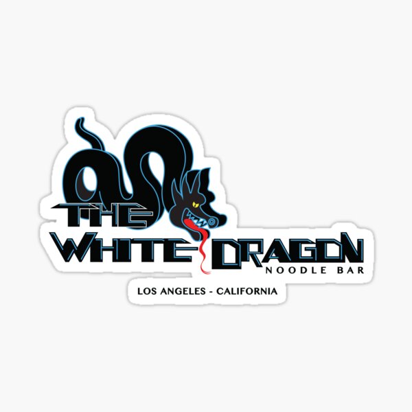 Item preview, The White Dragon Noodle Bar designed and sold by Candywrap Studio.