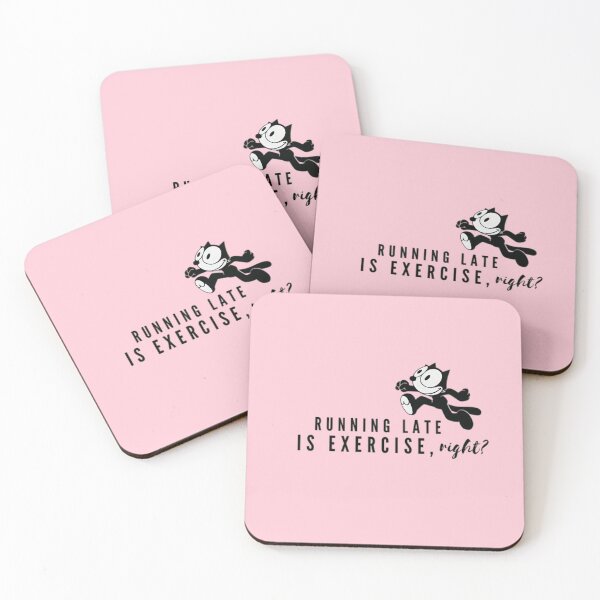 Item preview, Running late is exercise right? Funny running quotes designed and sold by soniaaseguin.
