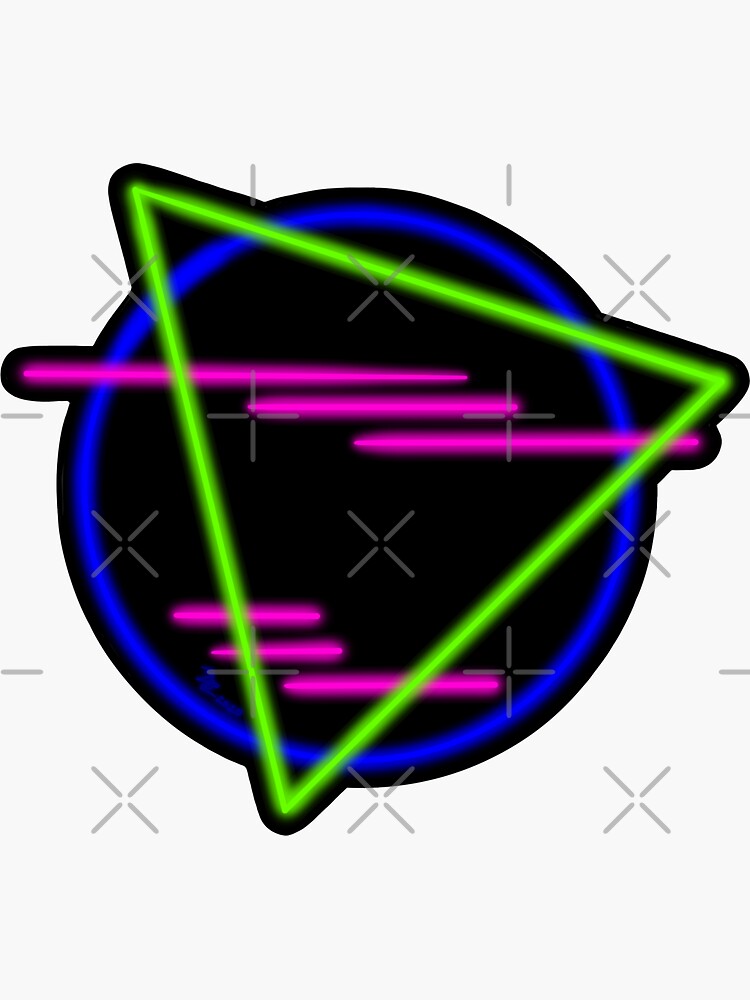 80s Neon Shapes by that5280lady