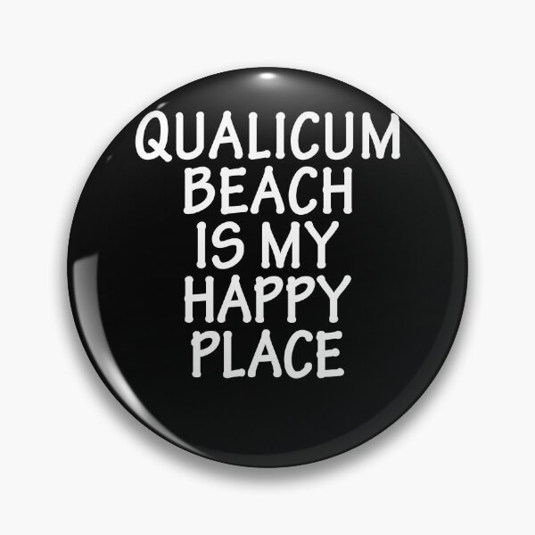 Item preview, Qualicum Beach Is My Happy Place Retro Vintage designed and sold by Renergie.