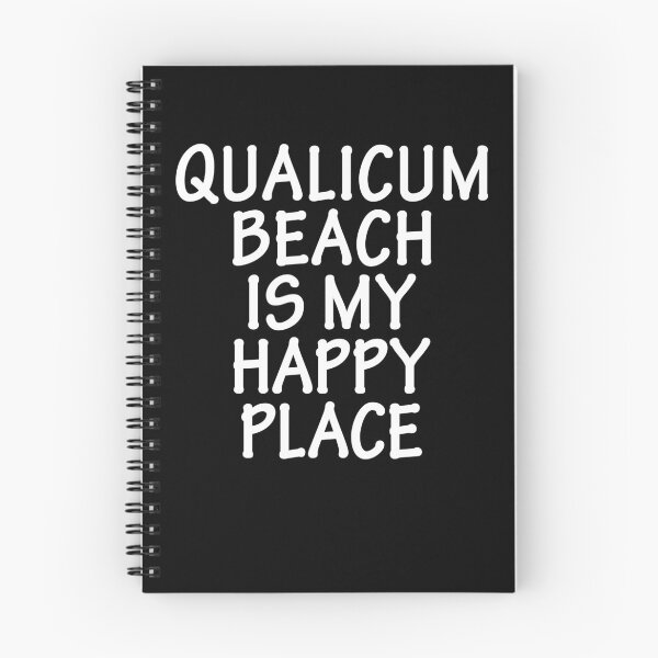 Item preview, Qualicum Beach Is My Happy Place Retro Vintage designed and sold by Renergie.